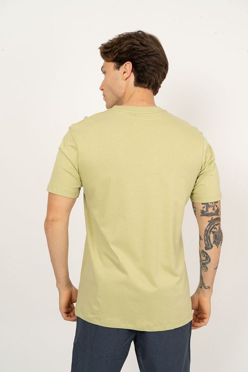 Camiseta Rvca M/C Mini Balance Box Verde Claro