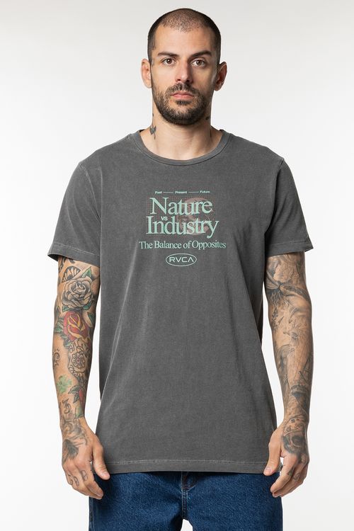 Camiseta Rvca M/C Text Spec Preto