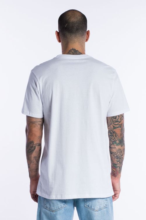 Camiseta Rvca M/C Vinyl Club Branco