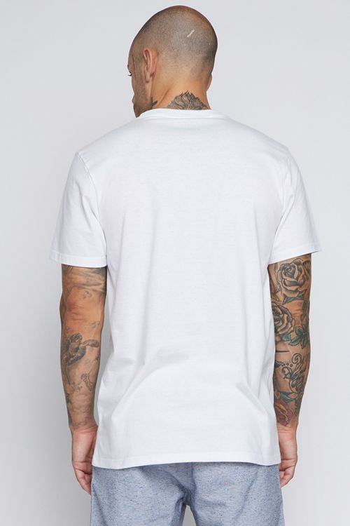 Camiseta RVCA M/C Bloomfest Branco
