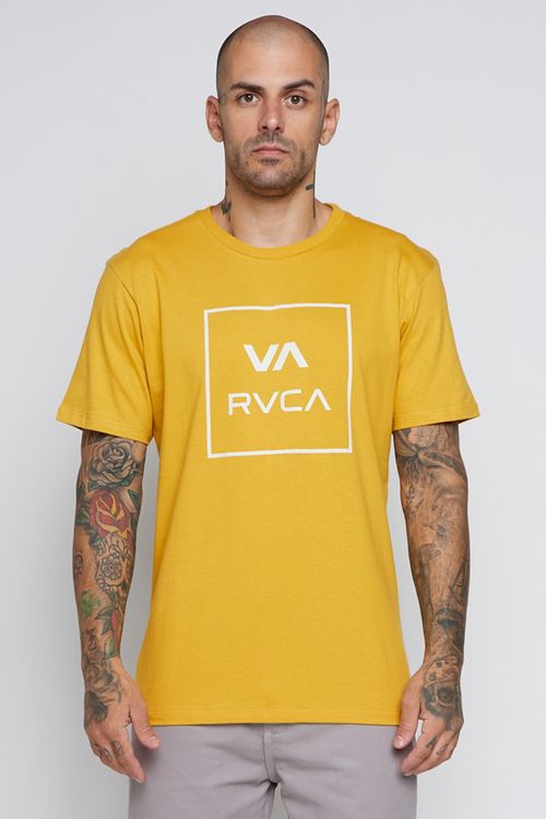 Camiseta Rvca M/C Va All The Way Mostarda