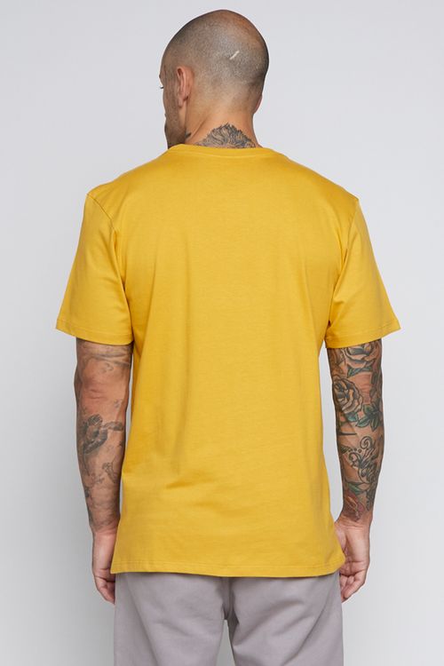 Camiseta Rvca M/C Va All The Way Mostarda