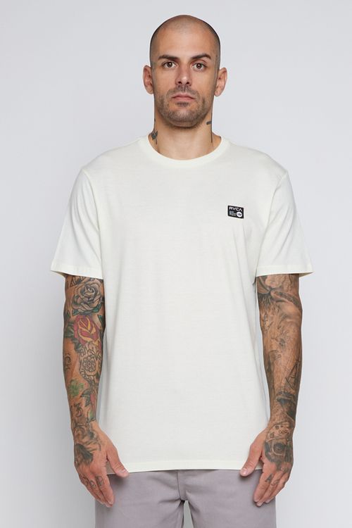 Camiseta Rvca M/C Anp Label Off White