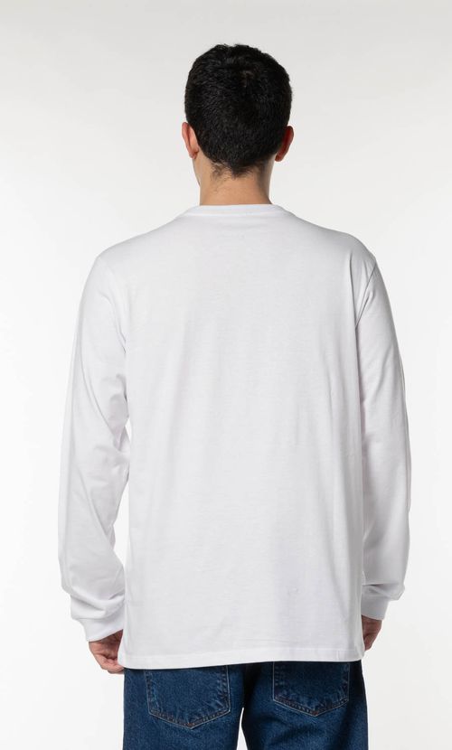 Camiseta RVCA M/L Big Ls Branco