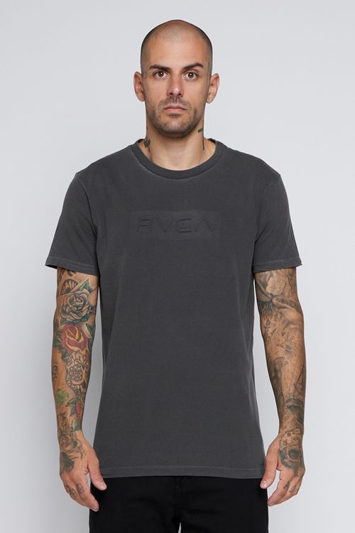 Camiseta Rvca M/C Bevelled Preto