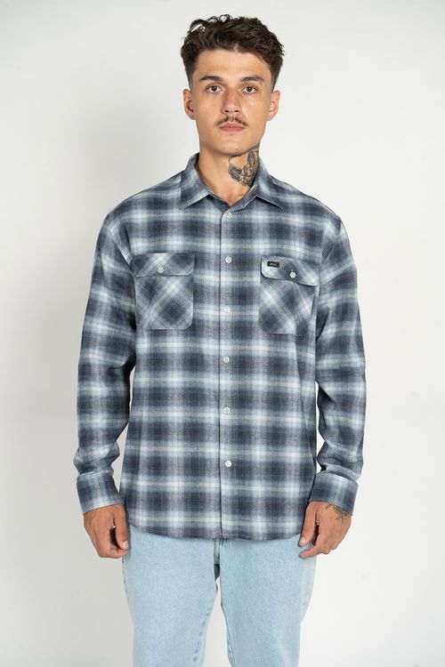 Camisa RVCA M/L Day Shift Chess Multicores