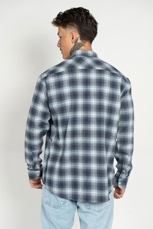 Camisa RVCA M/L Day Shift Chess Multicores