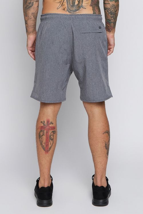 Bermuda Yogger Va Blend 18 Cinza Mescla