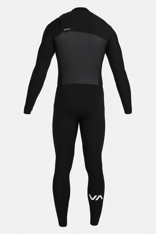 Wetsuit Rvca 3/2 Balance Chest Zip Fullsuit Black