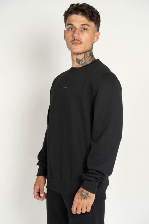 Moletom RVCA Care Care Campus Blend 270G Preto