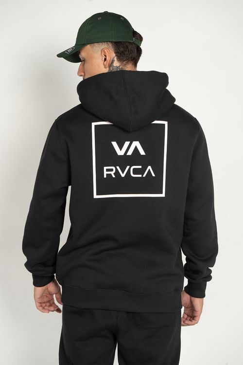 Moletom RVCA Fech Va All The Way 300G Preto