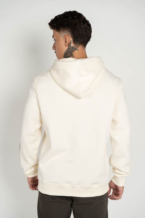 Moletom RVCA Aber Peace Wire 270G Off White