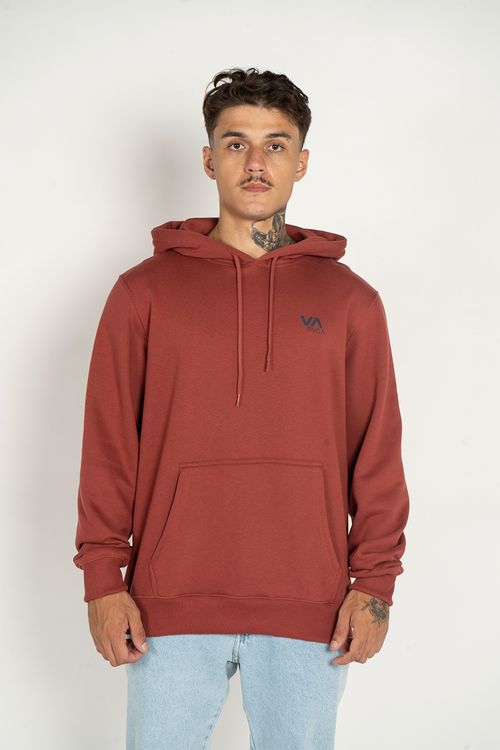 Moletom RVCA Fech Va Essential 270G Vinho