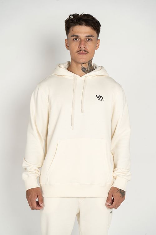 Moletom RVCA Fech Va Essential 270G Off White