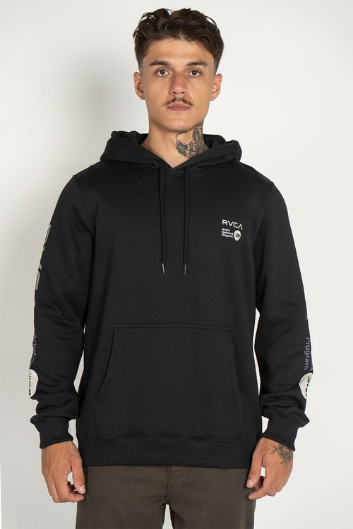 Moletom RVCA Fech Anp 270G Preto