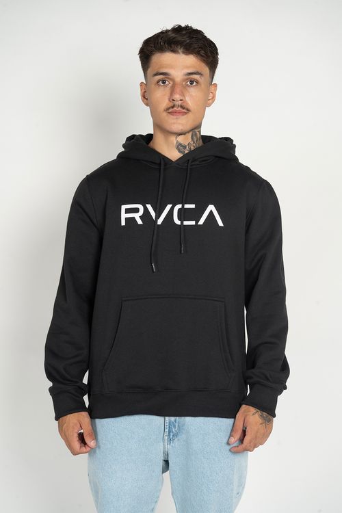 Moletom RVCA Fech Big Rvca 270G Preto