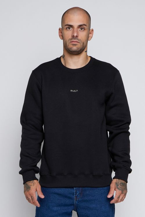 Moletom RVCA Care Care Campus Ii 305 Preto