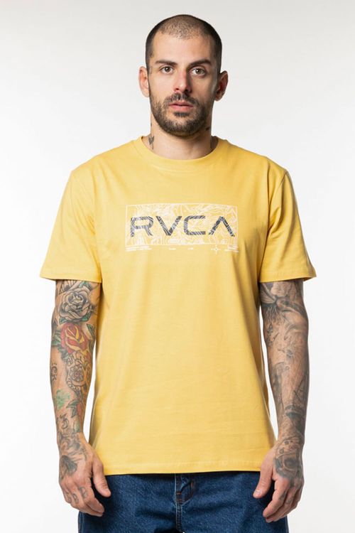 Camiseta RVCA M/C Big Top Mostarda