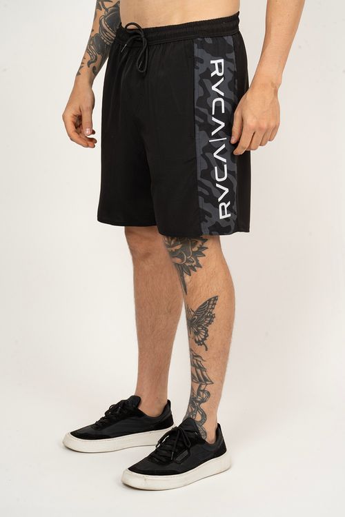 Bermuda RVCA Frog Camo Elastic Preto