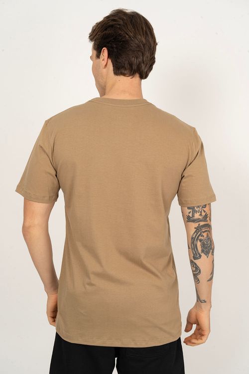 Camiseta RVCA M/C Amini Balance Box Caqui Escuro