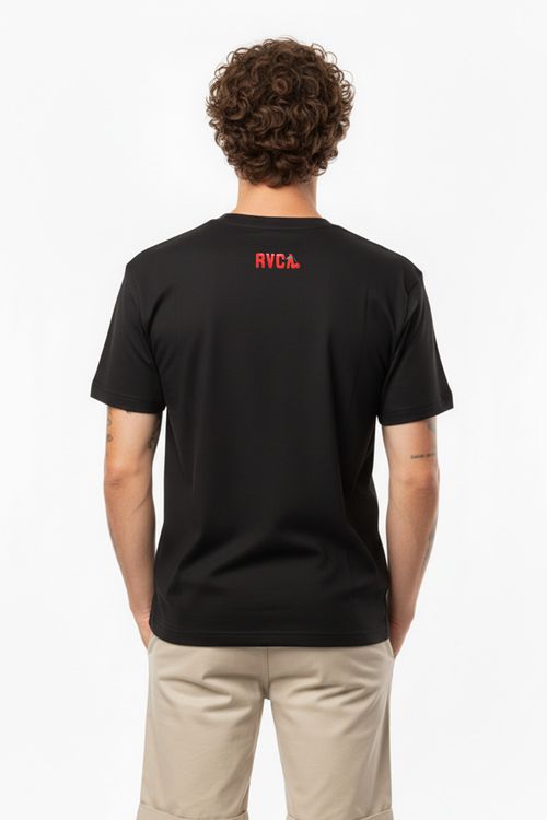 Camiseta Rvca M/C Luke Still Life Ps Preto