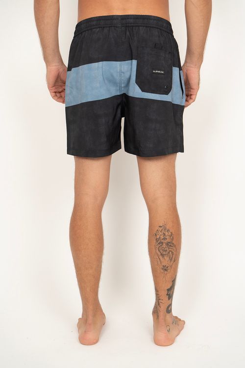 Boardshort Quiksilver High Island Preto