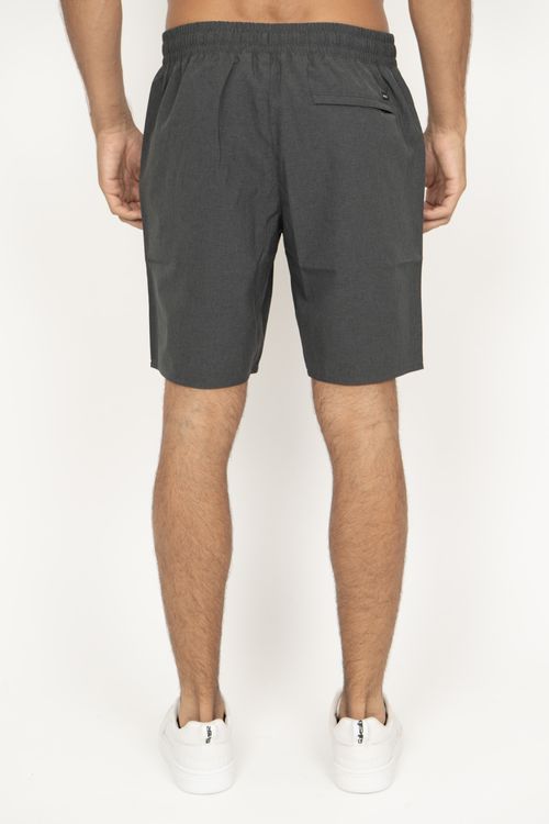 Bermuda RVCA Brodie Hybrid Cinza Escuro Mescla