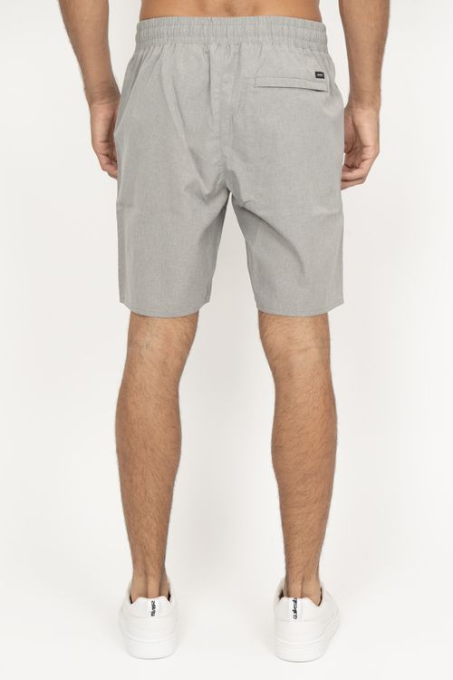 Bermuda RVCA Brodie Hybrid Cinza Claro