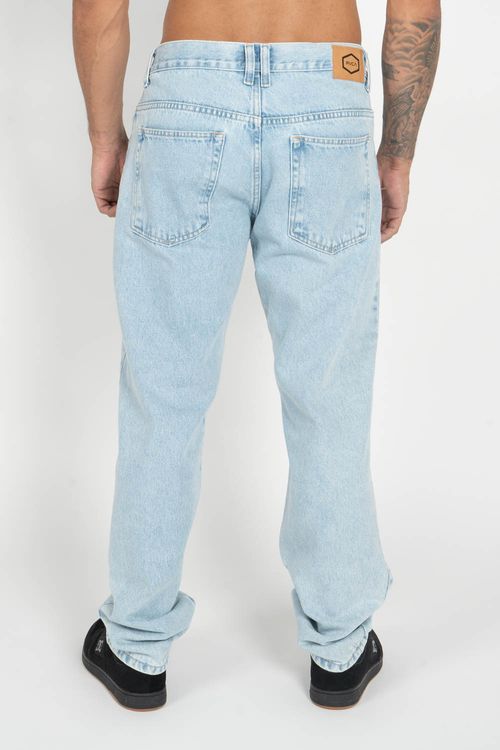 Calça Jeans Rvca Weekend Denin Light Blue Azul Claro