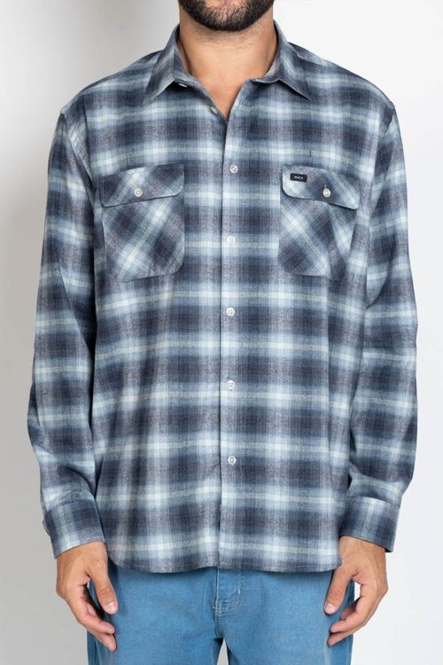 Camisa RVCA M/L Day Shift Chess Multicores