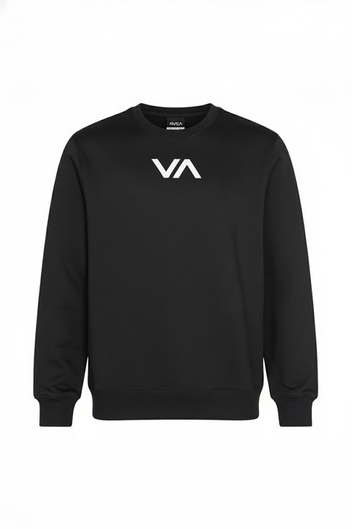 Moletom RVCA Care Rv Side Back Preto