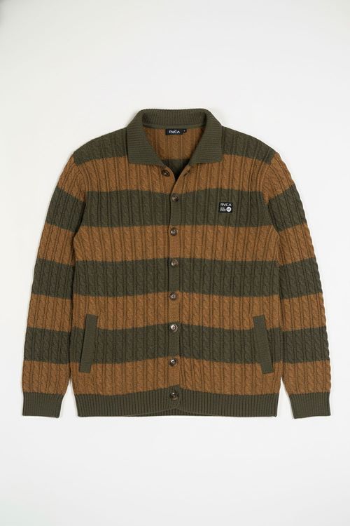 Tricot RVCA Chefs Kiss Cardigan Multi Cores