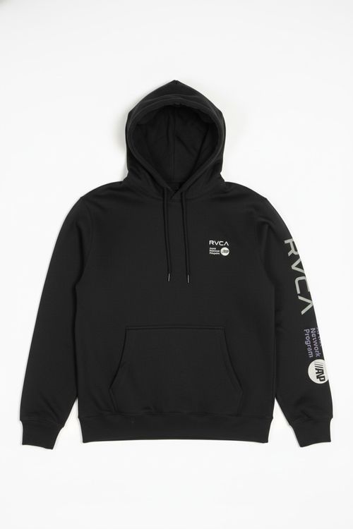Moletom RVCA Fech Anp 270G Preto