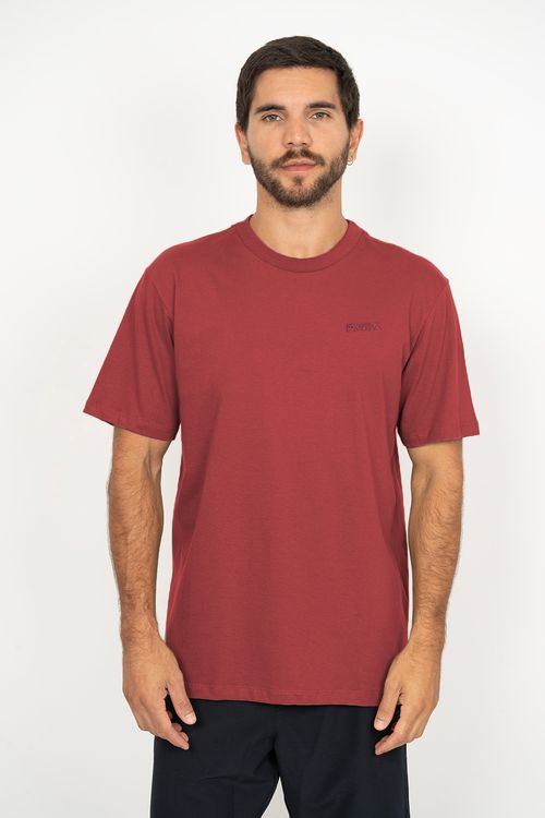 Camiseta M/C Mini Rvca Bem Vinho