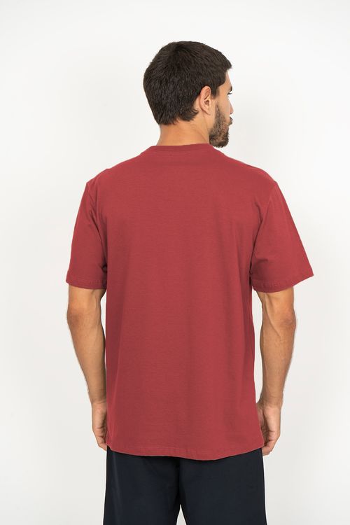 Camiseta M/C Mini Rvca Bem Vinho