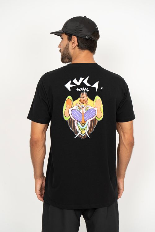 Camiseta RVCA M/C Va Cool Nv Preto