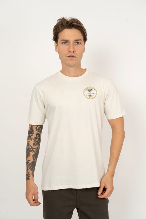 Camiseta RVCA M/C Aloha Seal Off White