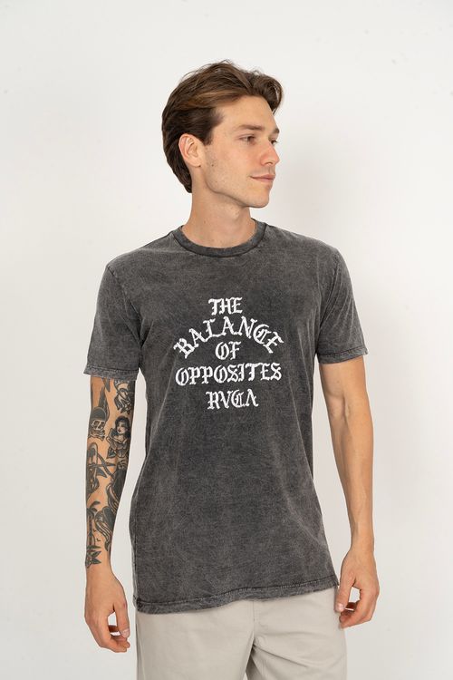 Camiseta RVCA M/C Iron On Preto