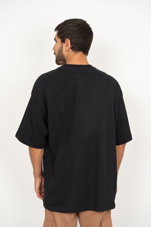 Camiseta RVCA M/C Rvca Stitch Preto