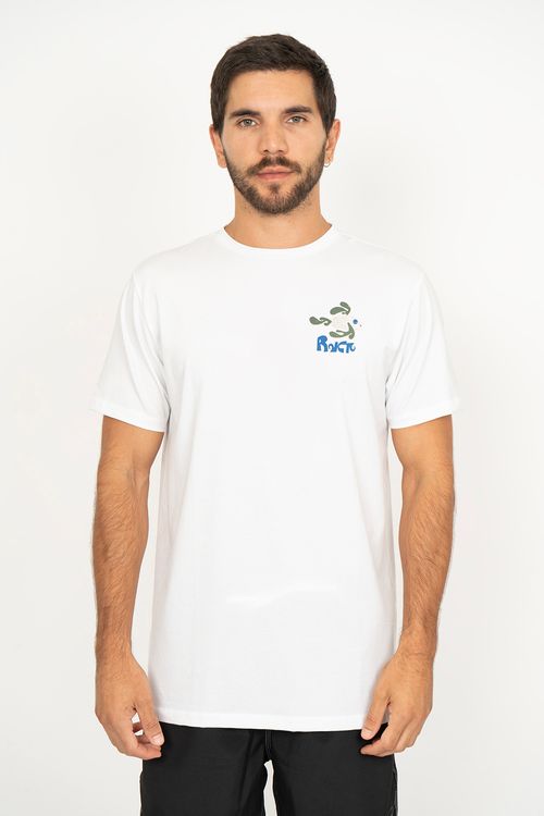 Camiseta RVCA M/C La Fishschool Snow White