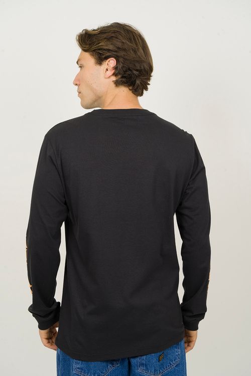 Camiseta RVCA M/L Big Rvca Ls Preto