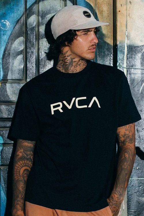 Camiseta RVCA M/C Big Rvca Preto