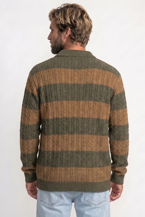 Tricot RVCA Chefs Kiss Cardigan Multi Cores