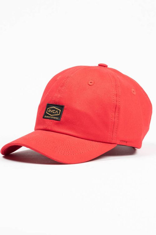 Boné Rvca Dayshift Strapback Vermelho