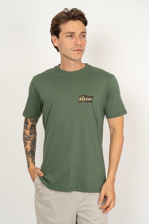 Camiseta RVCA M/C Onshore Verde