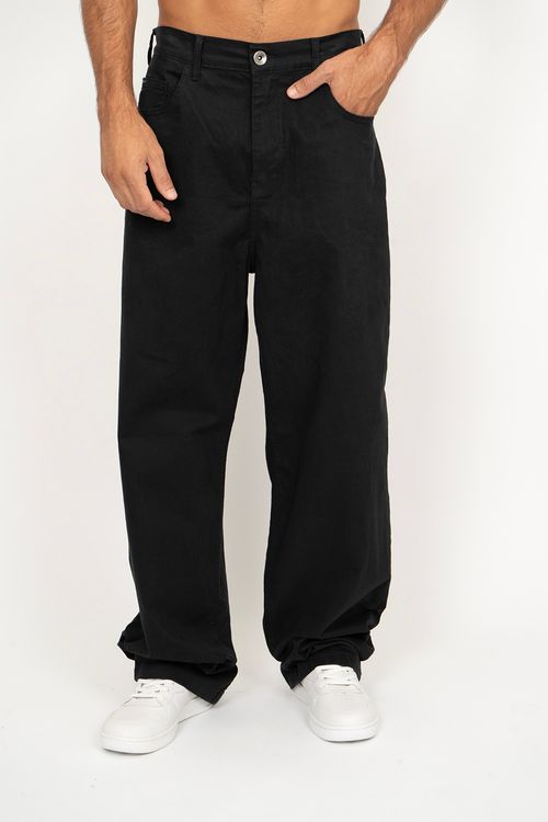 Calça Rvca Jeans United Preto