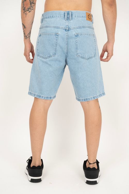 Bermuda RVCA Jeans Weekend Denin Light Blue Azul Claro