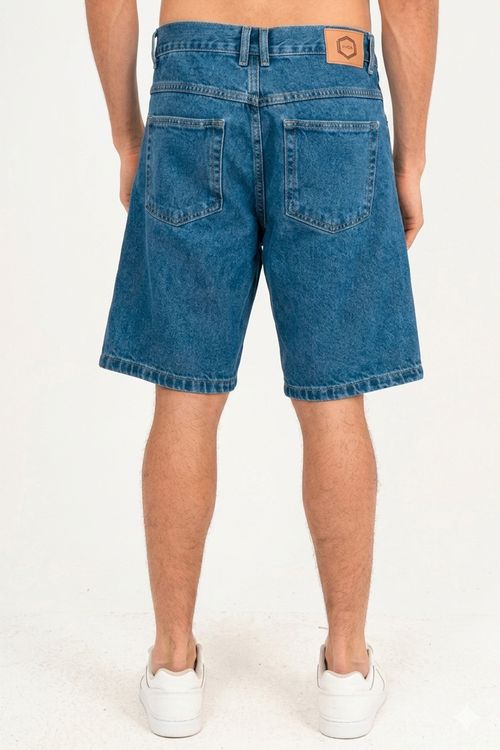 Bermuda RVCA Jeans Weekend Denin Blue Azul