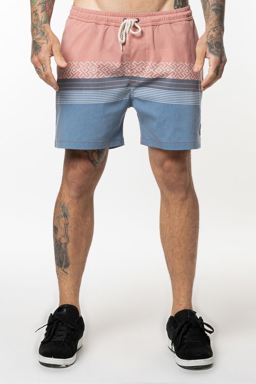 Boardshort Rvca Atlas Elastic 17 Multi Cores