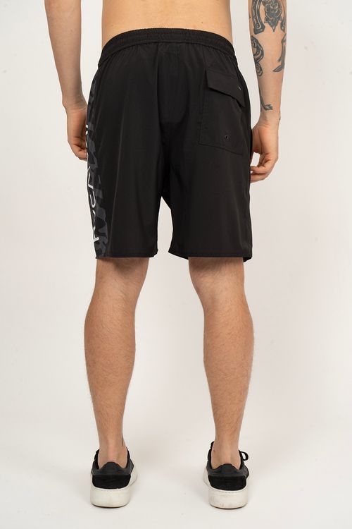 Bermuda RVCA Frog Camo Elastic Preto